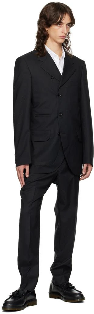 Comme des Garcons Black Wool Trousers 4