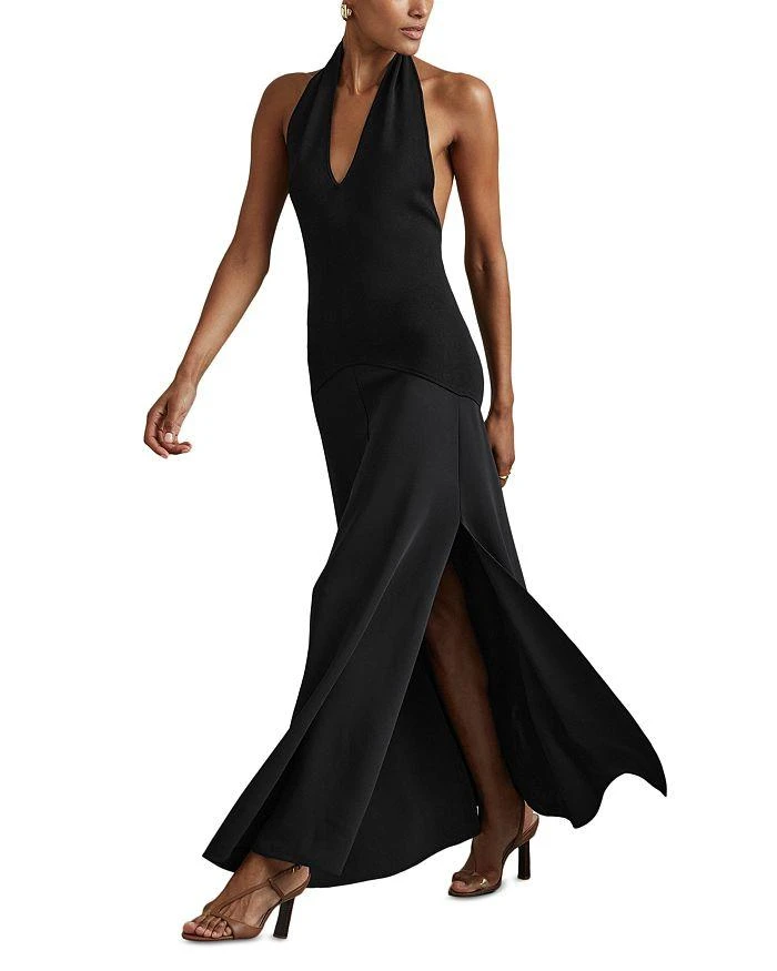 REISS Rene Hybrid Midi Dress 1