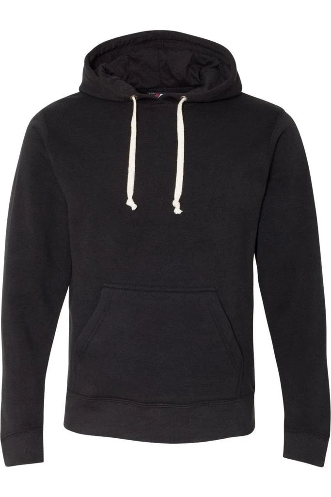 J America Triblend Fleece Hooded Sweatshirt 4