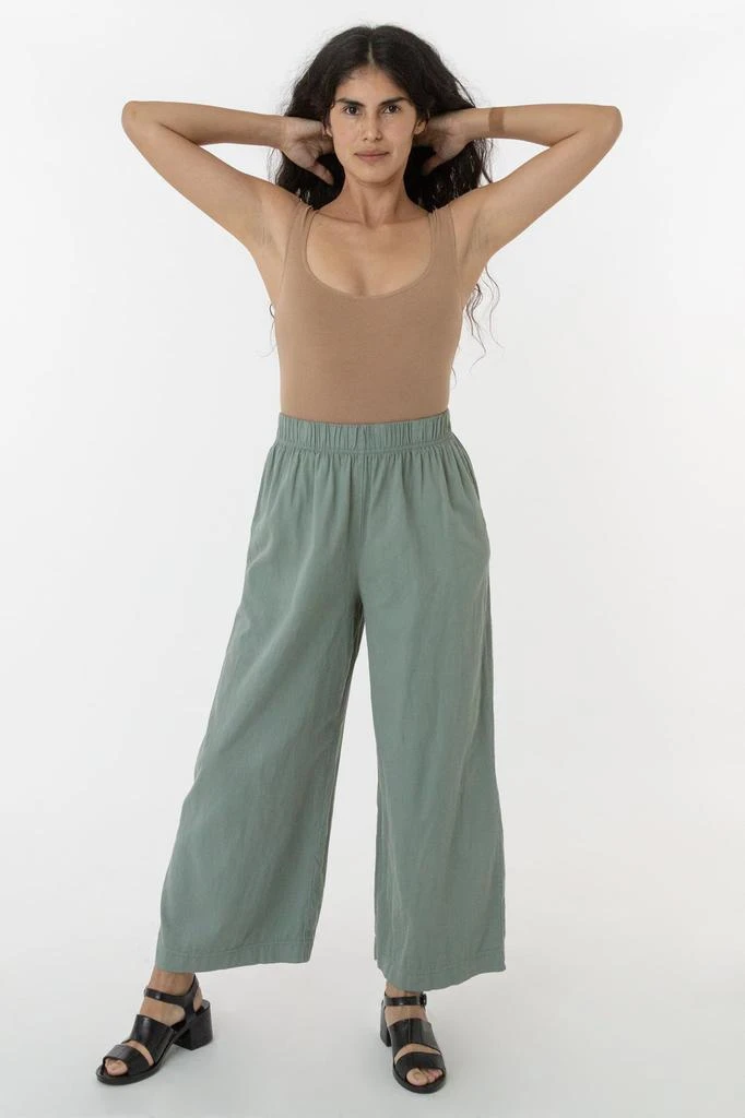 Los Angeles Apparel RCT308 - Cotton Twill Wide Pants 6