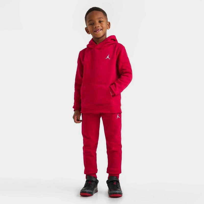 Shop Little Kids' Jordan Essentials Hoodie and Jogger Pants Set on