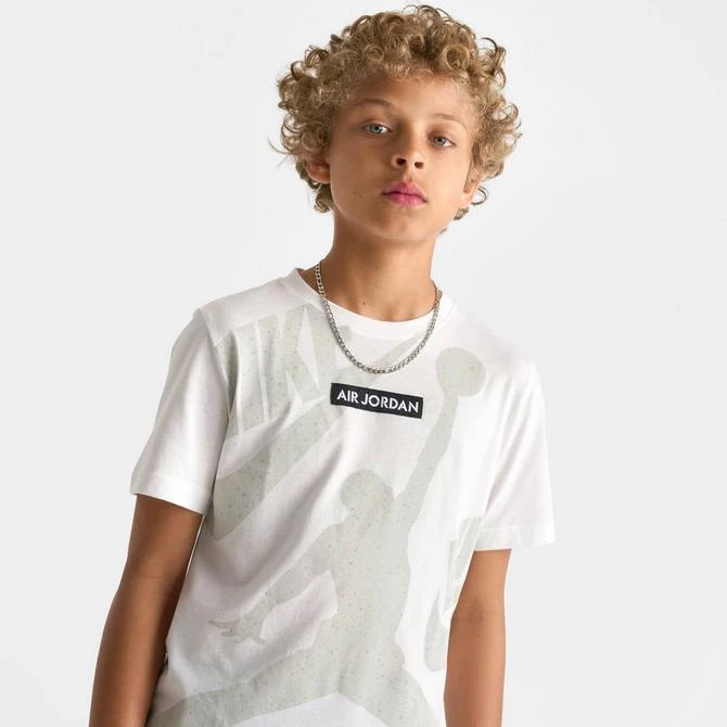 Jordan Boys' Air Jordan 4 Speckled Retro T-Shirt 5