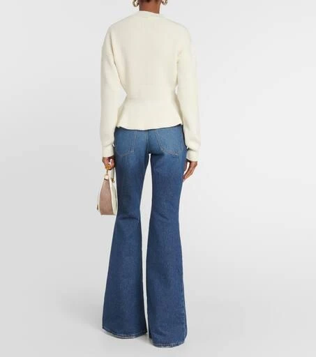 Chloé Peplum wool sweater 3