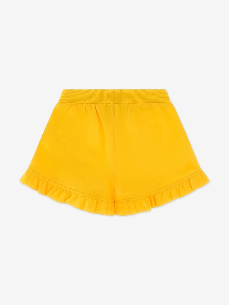 Moschino Moschino Baby Girls Teddy Bear Short Set in Yellow 6