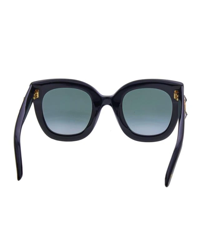 Gucci Gucci Grey Square 49mm Women's Sunglasses GG0208S-001-SD 4