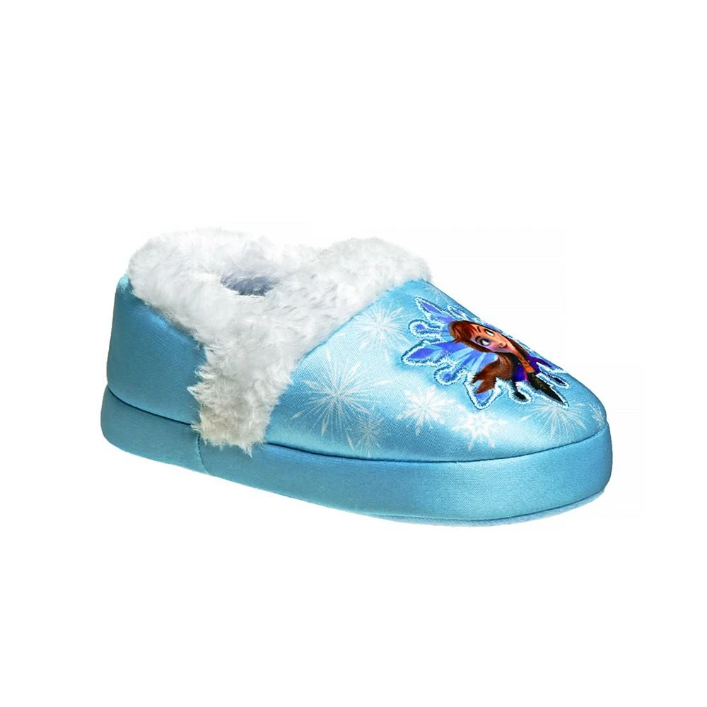 Disney Toddler Girls Frozen Anna and Elsa Dual Sizes Lightweight Slippers