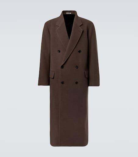 AURALEE Double-breasted wool coat - Coats - Compare Prices from 5+