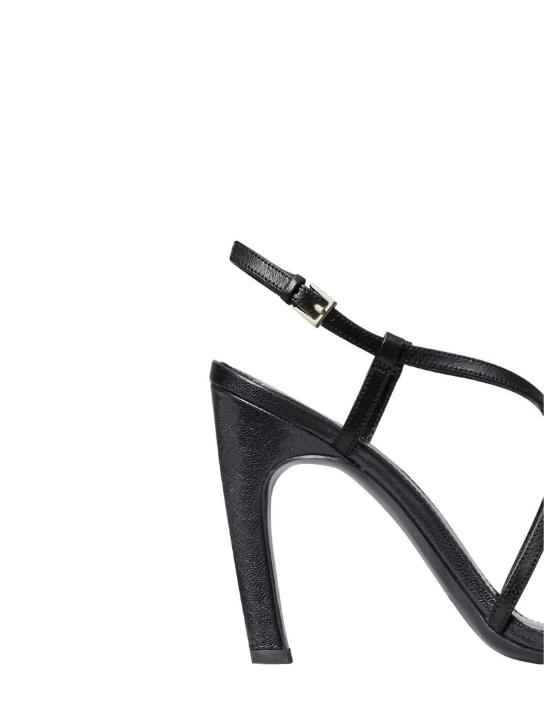 Tory Burch Crystal Heel Sandal In Perfect Black