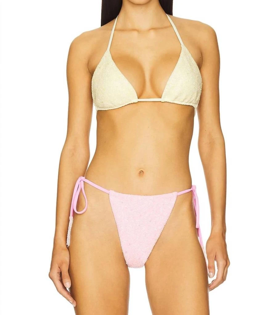 Oceanus Swimwear Oceanus Swimwear - Nixie Color Block Bikini Top