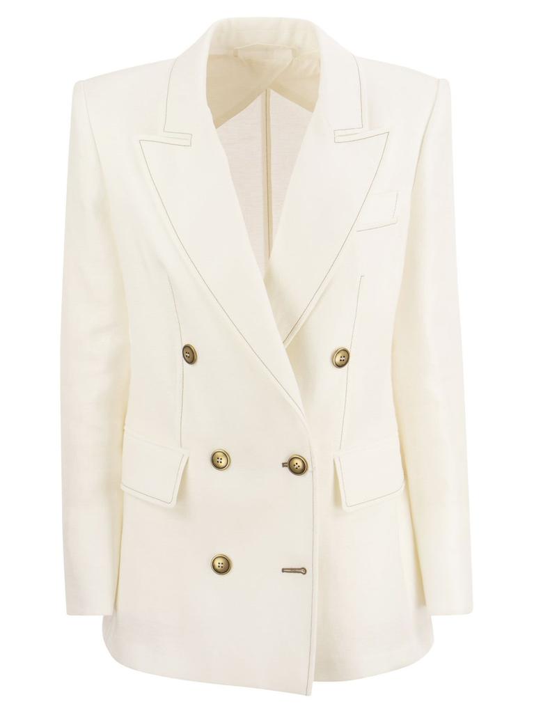 福袋 オンライン Max Mara Jackets - Jacket Tailored Double-Breasted Mara Max ジャケット・アウター
