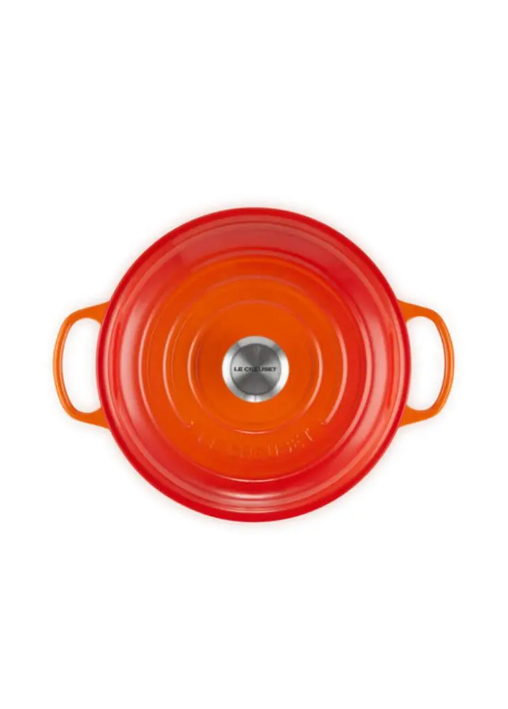 Le Creuset Signature cast iron shallow casserole 26cm 2.2l 3