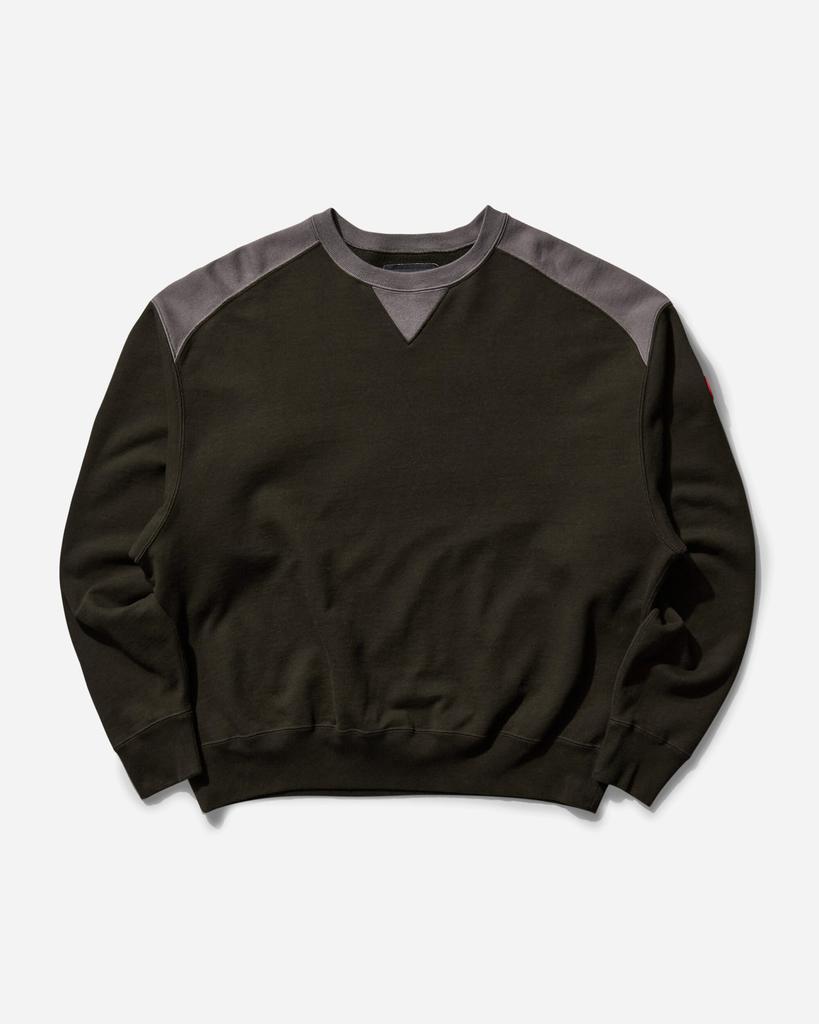 Cav Empt Men's Panel Shoulder Crewneck Sweatshirt Black