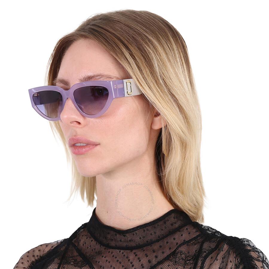 Marc Jacobs Violet Shaded Cat Eye Ladies Sunglasses MARC 645/S 0B1P/DG 57