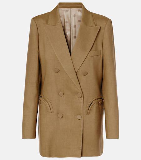 BLAZÉ MILANO Everyday linen, wool, and mohair blazer