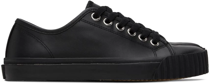 MAISON MARGIELA Black Tabi Sneakers 1