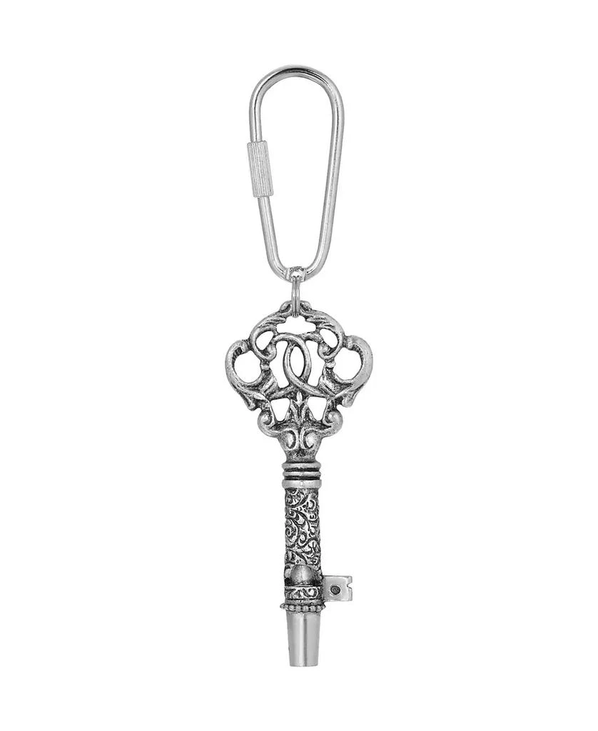 2028 Women
s Pewter Key Whistle Key Fob