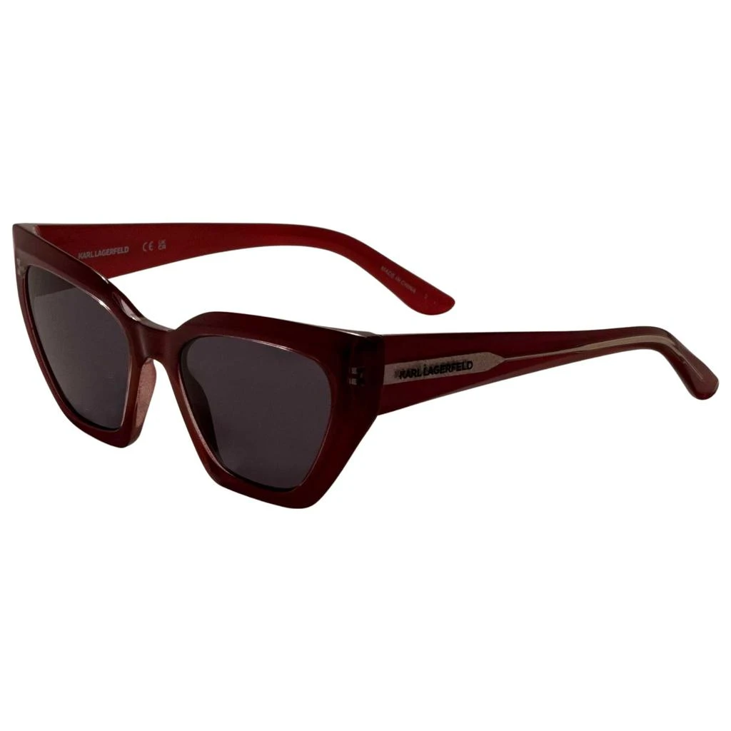 Karl Lagerfeld Modified Rectangle Sunglasses KL6102S 001 Black 56mm KL6102S-001-1_94f05edb-68e5-  main image 3