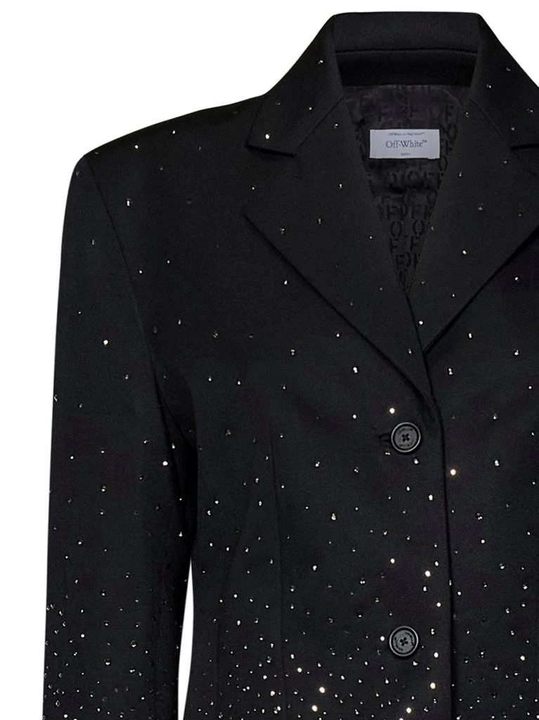 Off-White Off-White Bling Single-Breasted Embellished Blazer 3