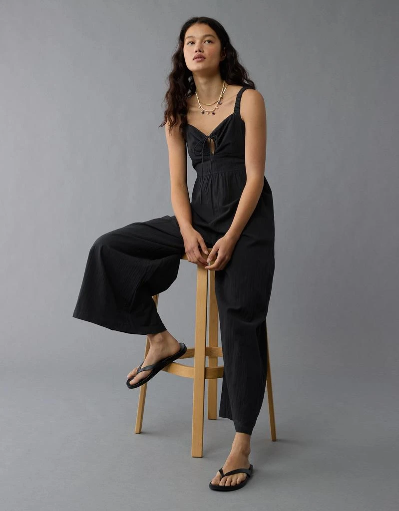 AE AE Tie Front V-Neck Jumpsuit 5