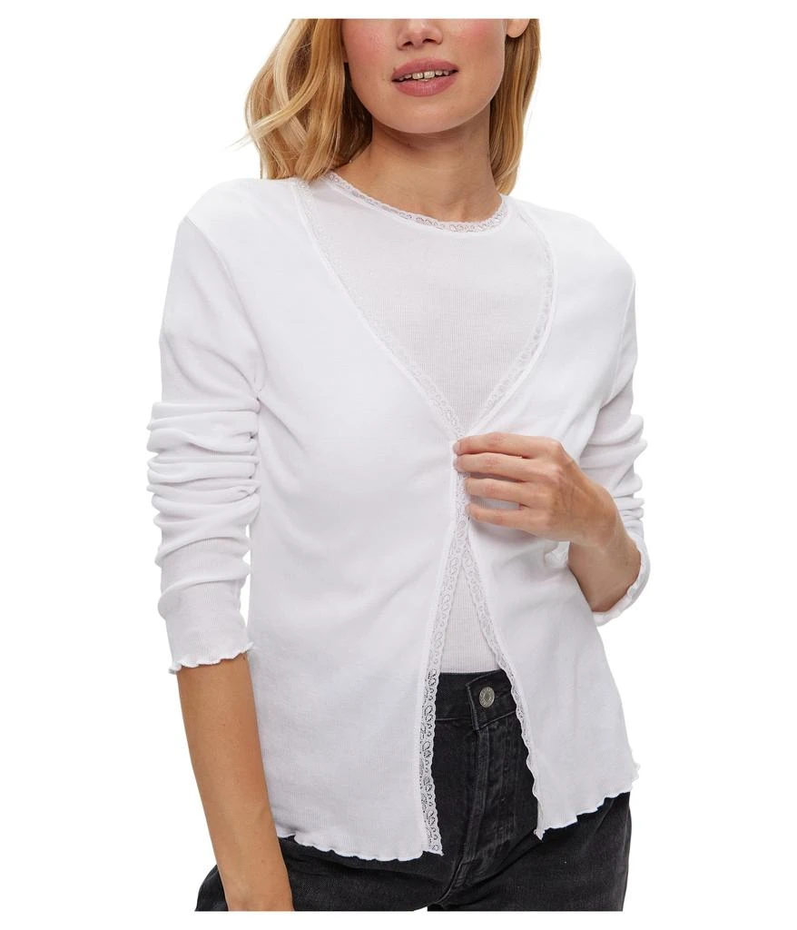 Michael Stars Beatrice V-Neck Cardigan 1
