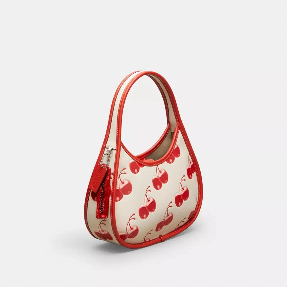 Coach Ergo Bag In Coachtopia Leather With Cherry Print 3