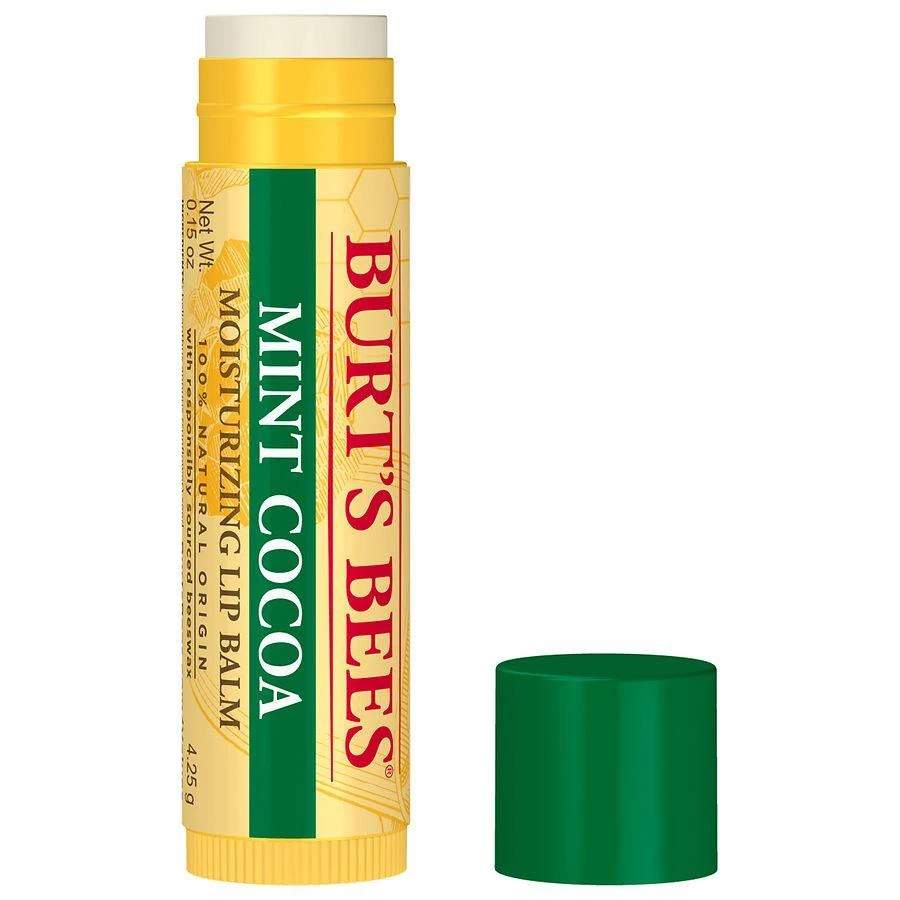 Burt's Bees Moisturizing Lip Balm Mint Cocoa 3