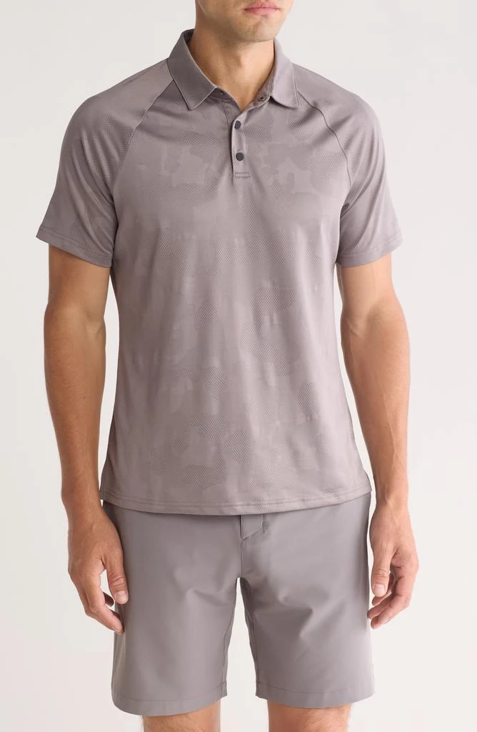 Zella Camo Jacquard Golf Polo 1