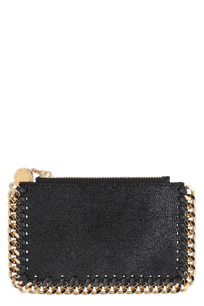 財布・小物その他 STELLA McCARTNEY Black Shaggy Deer Card Holder Stella McCartney Black shaggy deer card holder - Bags