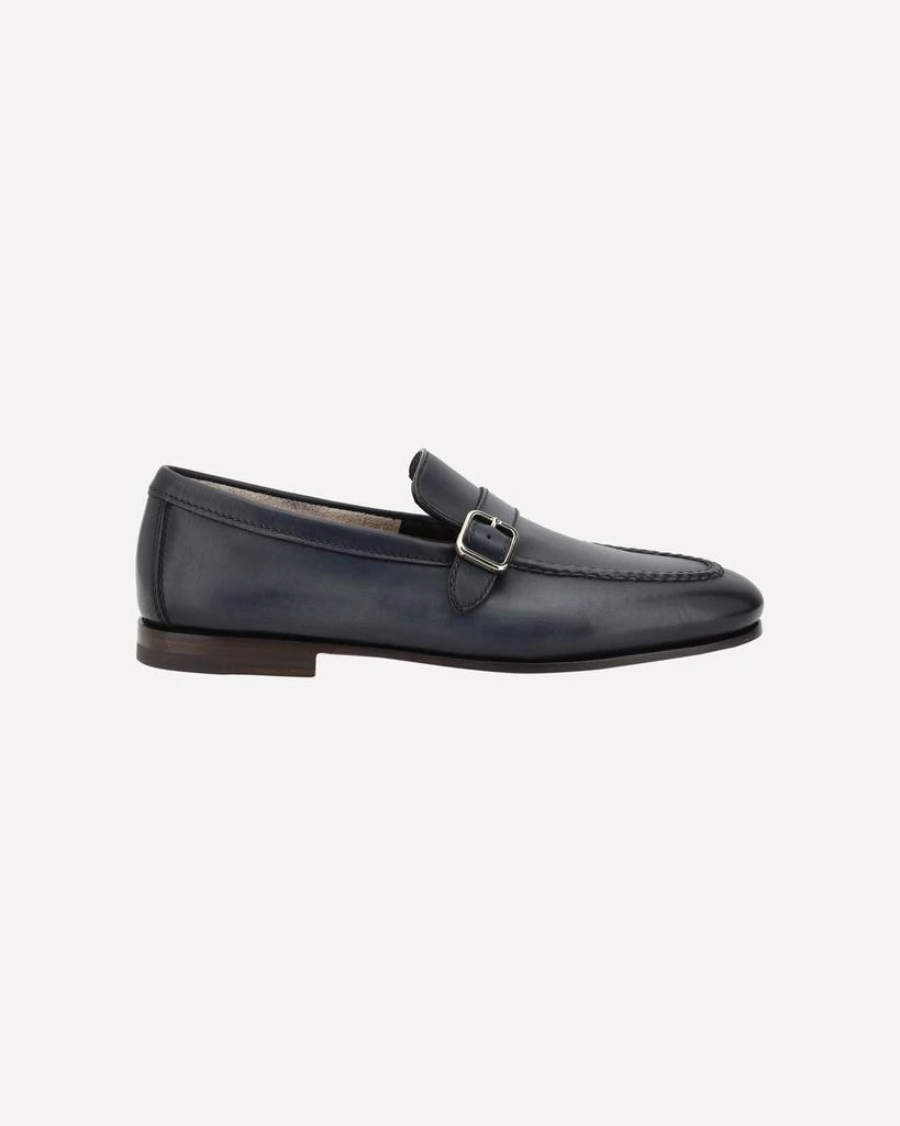 Santoni Loafers with a single buckle 3
