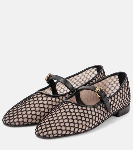 Ulla Johnson Isobel mesh Mary Jane flats 4
