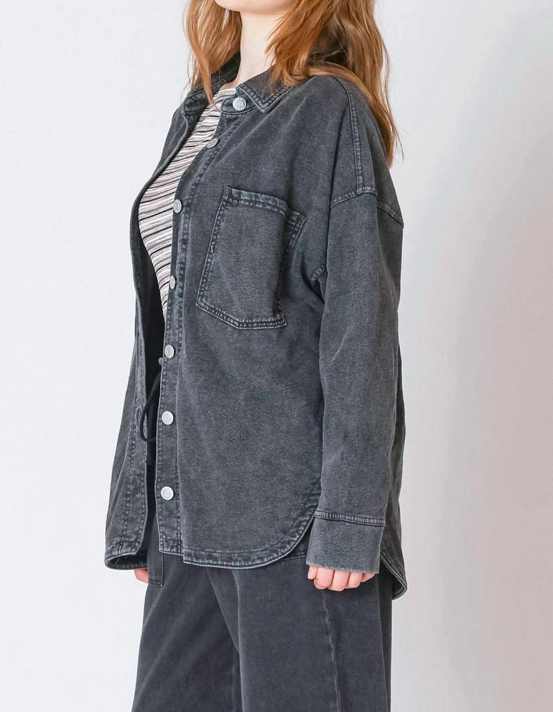 Dex Dex - Edge Knit Denim Shacket 3