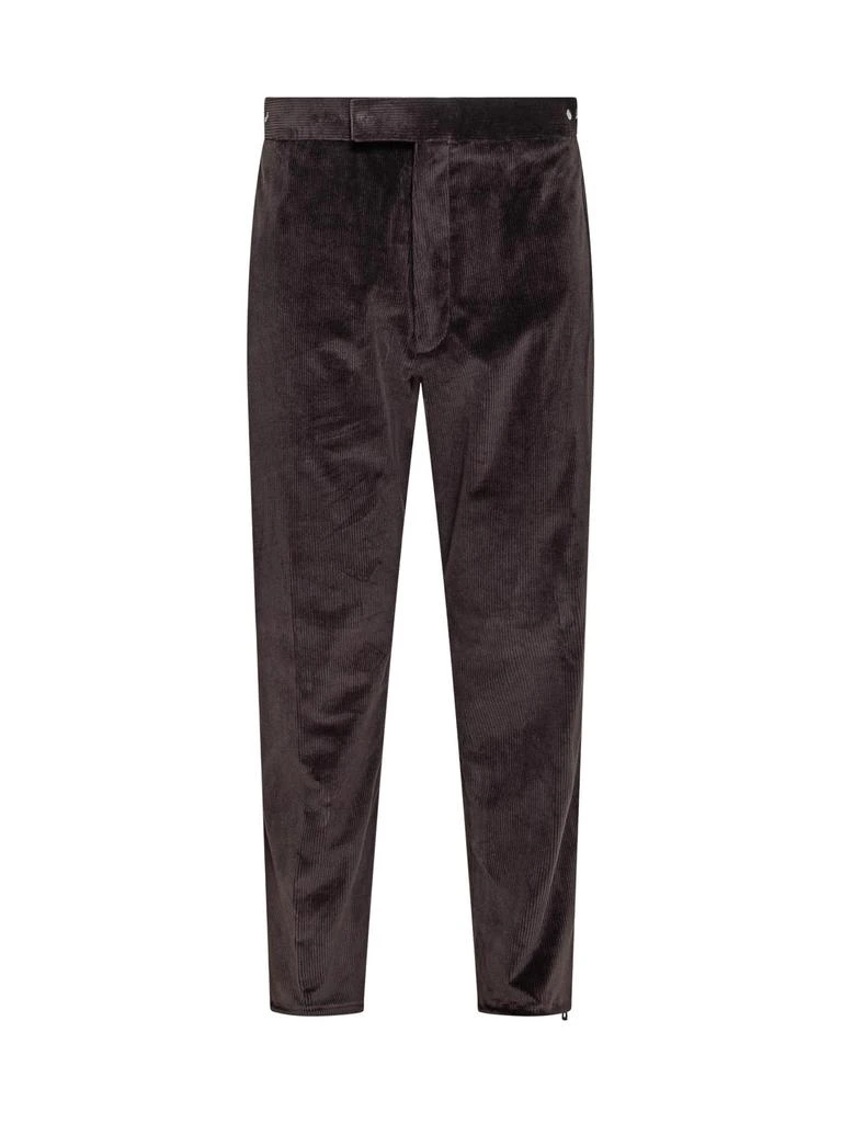 Zegna Zegna Cashco High Waist Tapered Trousers 1