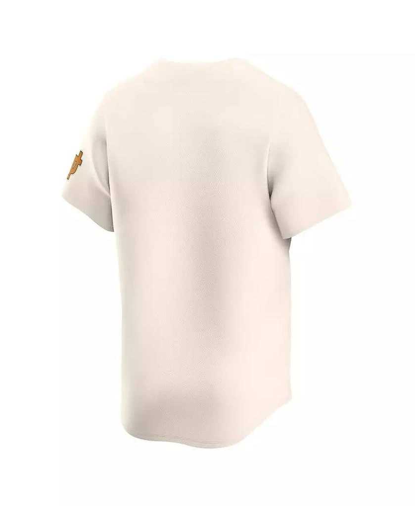 NIKE Men's Natural Tennessee Volunteers Alternate Limited Baseball Fashion Jersey 2