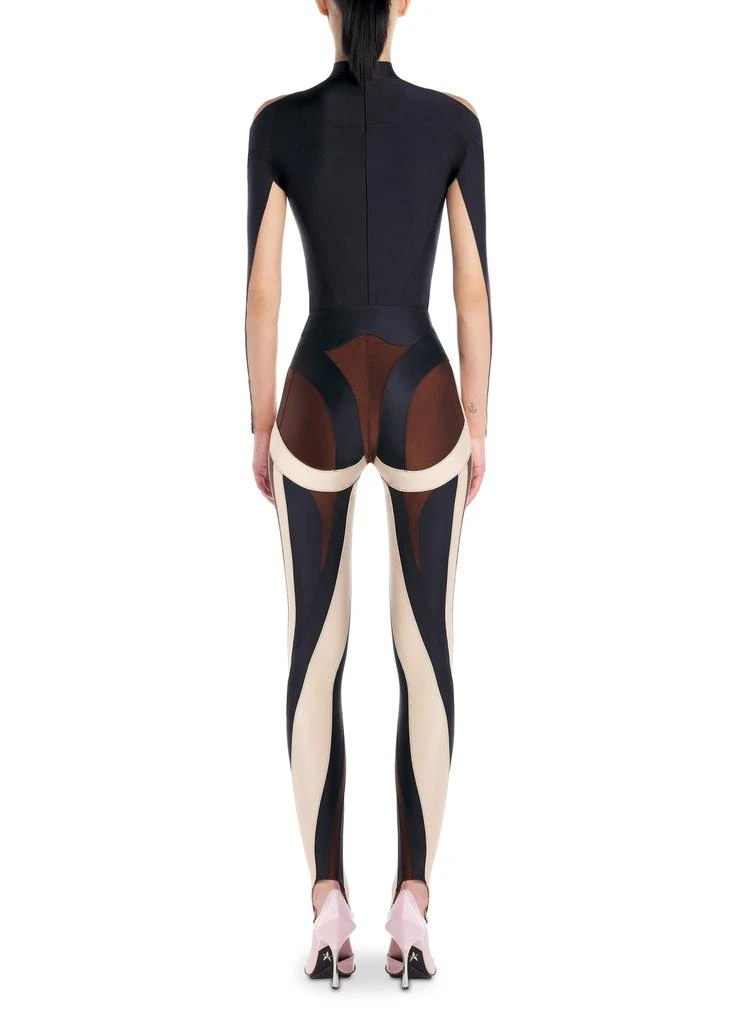 Mugler Illusion neckline bodysuit 8