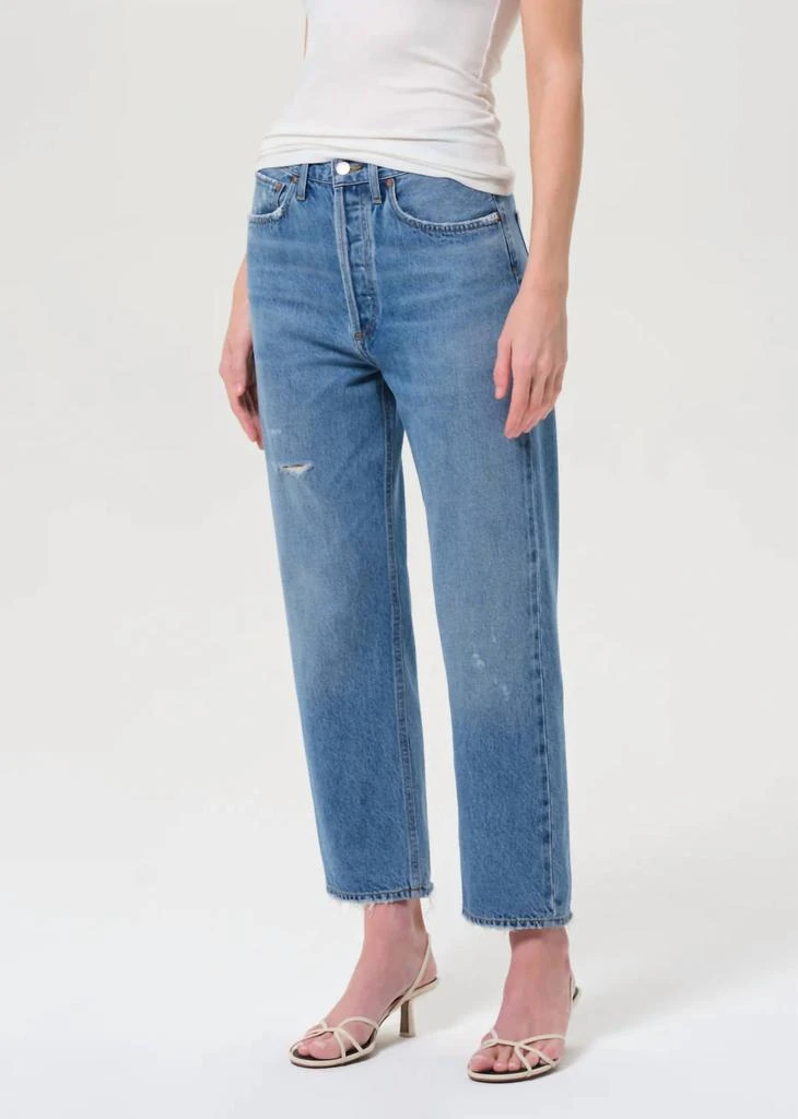 AGOLDE Agolde - 90's Crop Mid Rise Straight Jeans 4