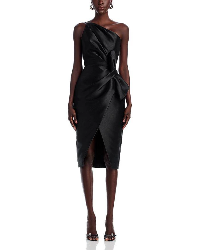 Amsale Asymmetric Sheath Dress 7