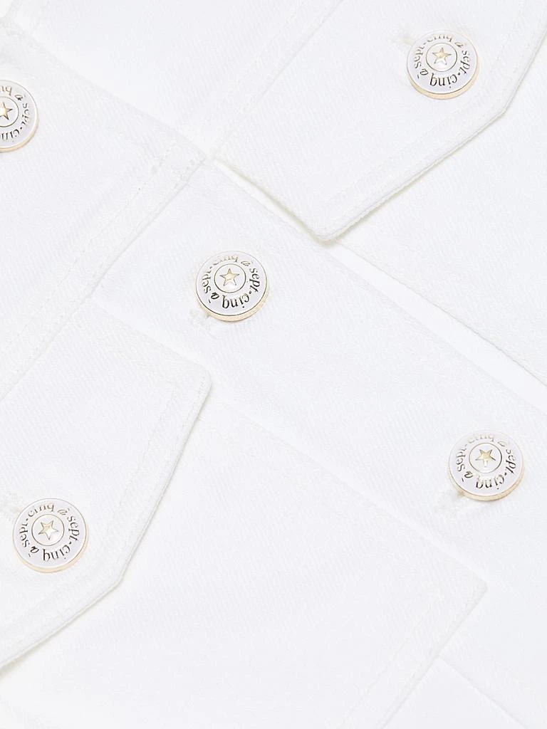 Cinq à Sept Reenee Tie-Waist Denim Vest 7