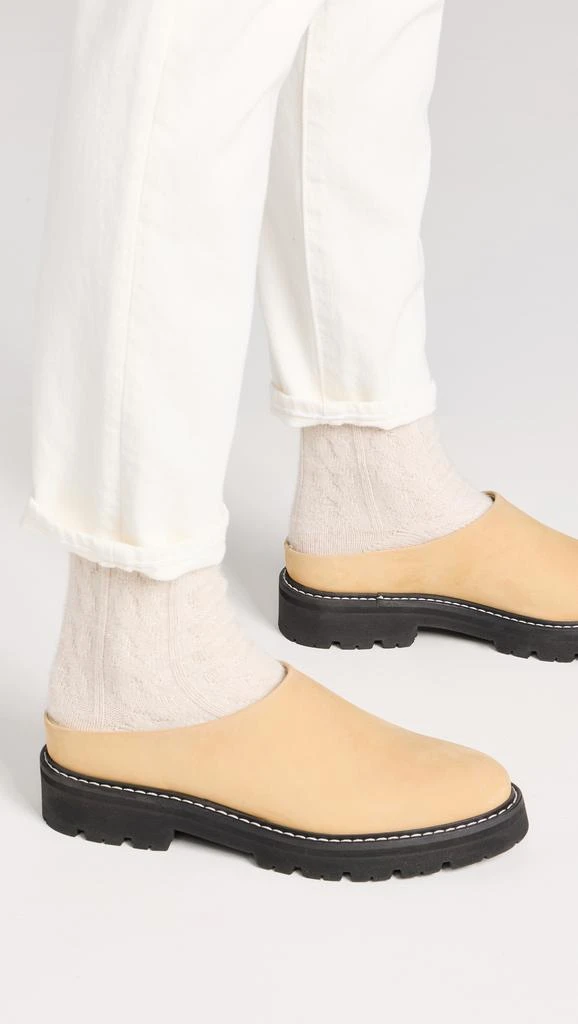 Jenni Kayne Oiled Leather Lug Sole Mules 2