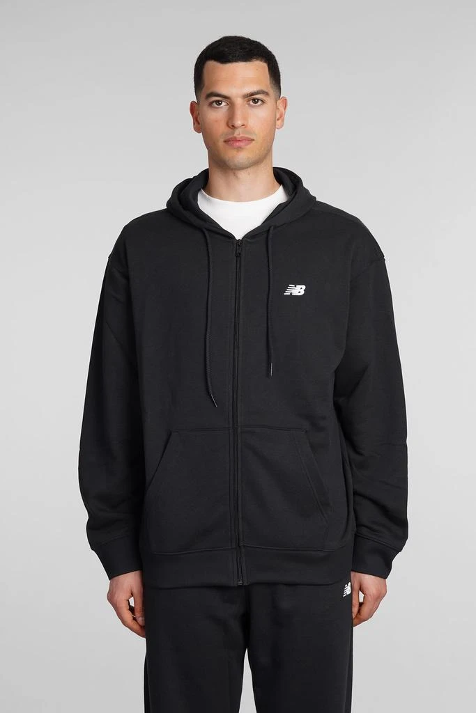 New Balance Sweatshirt In Black Cotton 1
