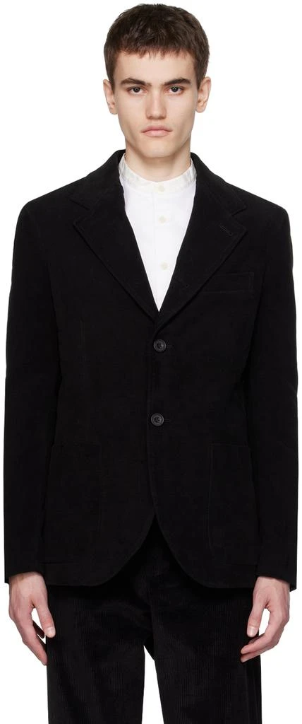 3MAN Black Two-Button Blazer 1