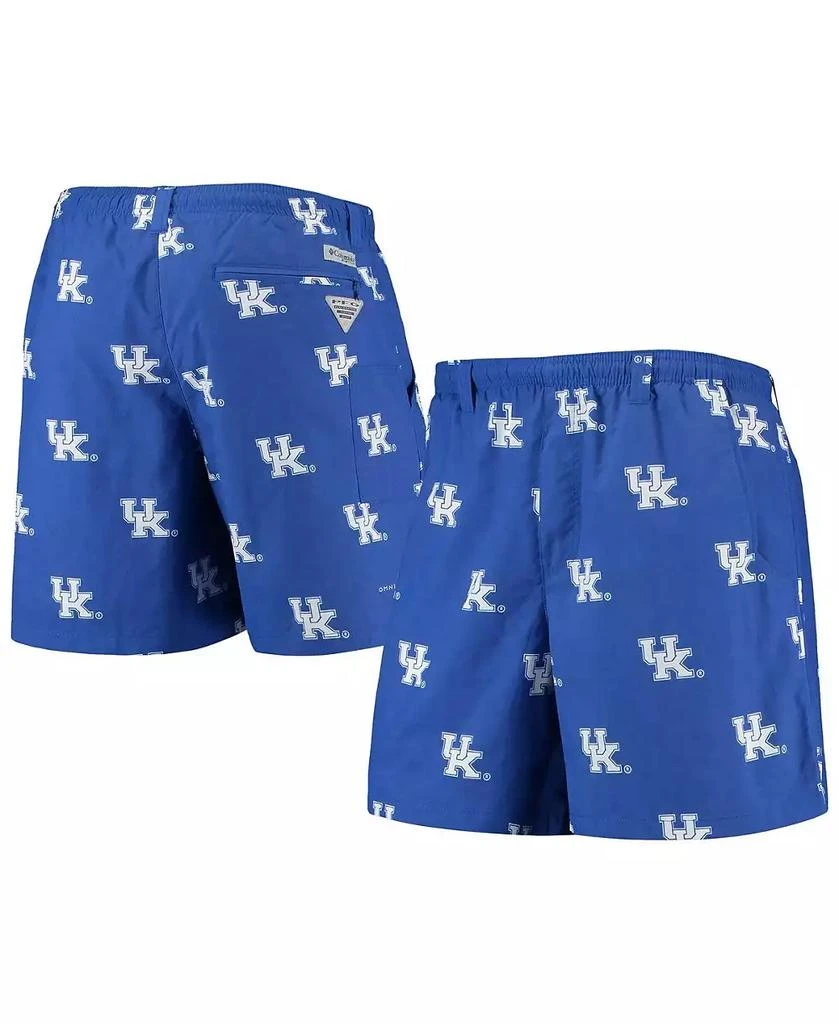 Columbia Men's PFG Royal Kentucky Wildcats Backcast LI 6" Omni-Shade Hybrid Shorts 1