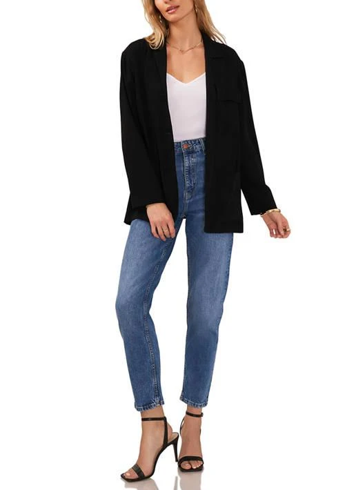 Vince Camuto Petite Slouchy Patch Jacket 3
