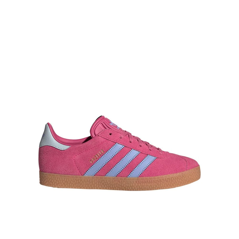 adidas gazelle silver green womens Gazelle Bold Grade School Lifestyle Shoes (Wonder White/Cloud White/Clear  Sky)