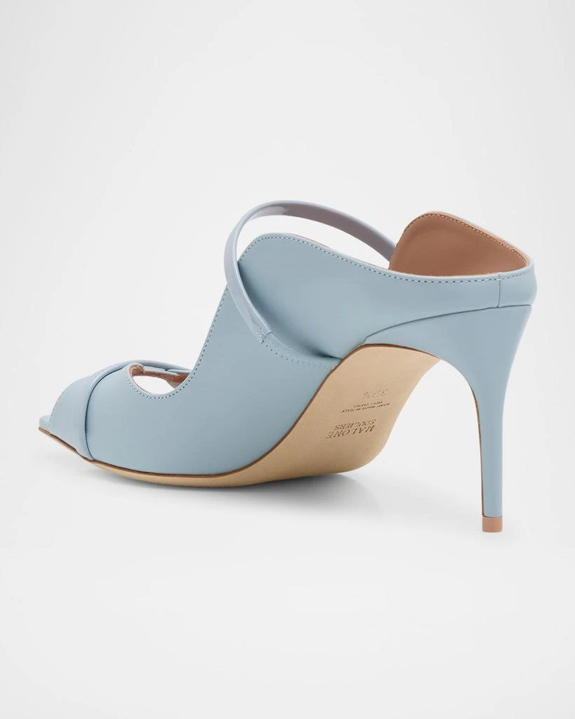 Malone Souliers Noah Leather Two-Band Mule Sandals 3