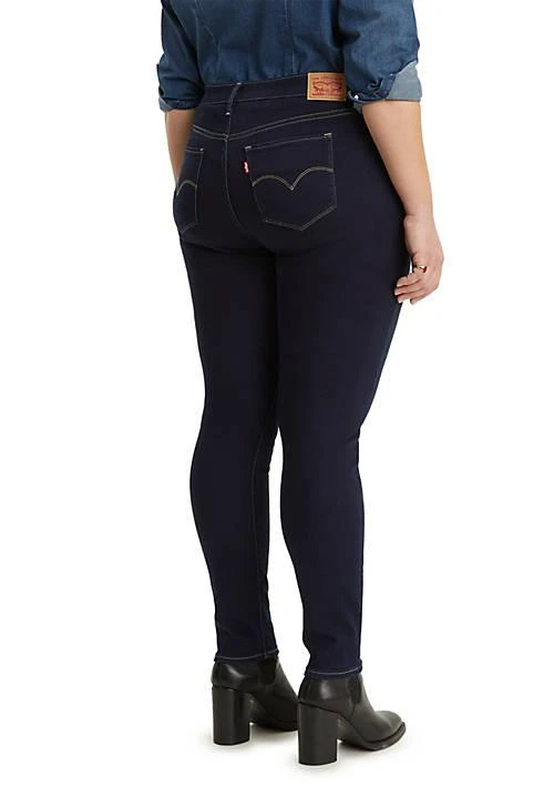 Levi's S Plus Size High Rise Skinny Indigo Atlas Jeans 2