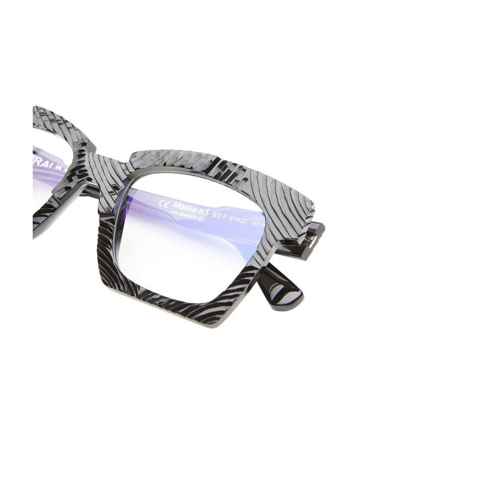 Kuboraum Mask K5 Cubist Black Acetate Mask 2