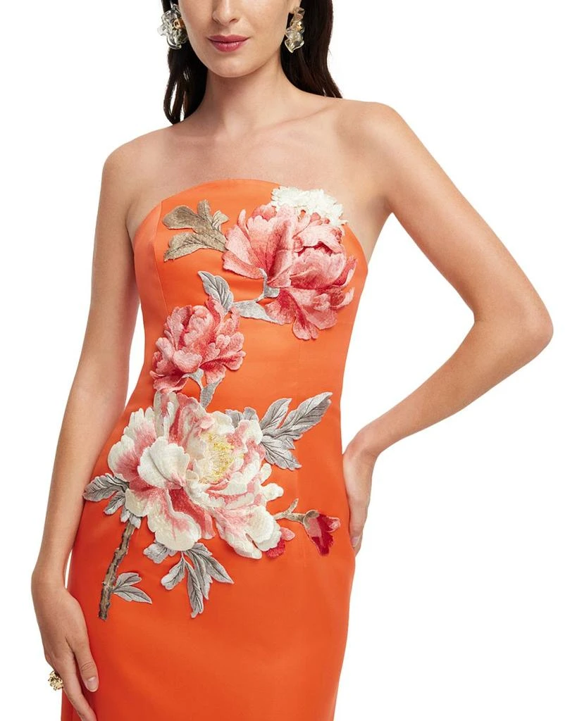 LEO LIN Ava Appliqu Floral Bustier Maxi Dress - Dresses & Skirts - Free  Shipping - BeyondStyle