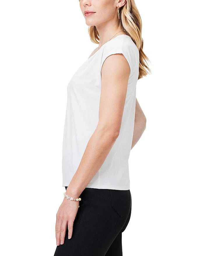 NIC and ZOE Petites Petite Gathered Shoulder Top 4