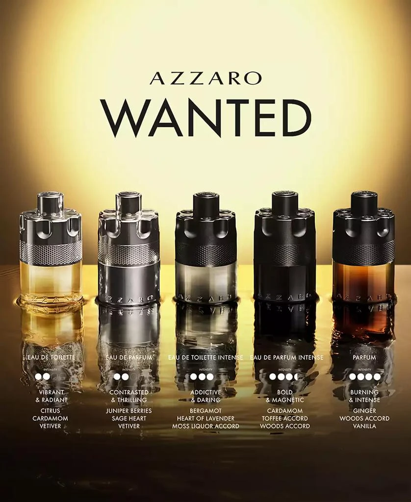 AZZARO Men's The Most Wanted Eau de Toilette Intense Spray, 3.38 oz. 6