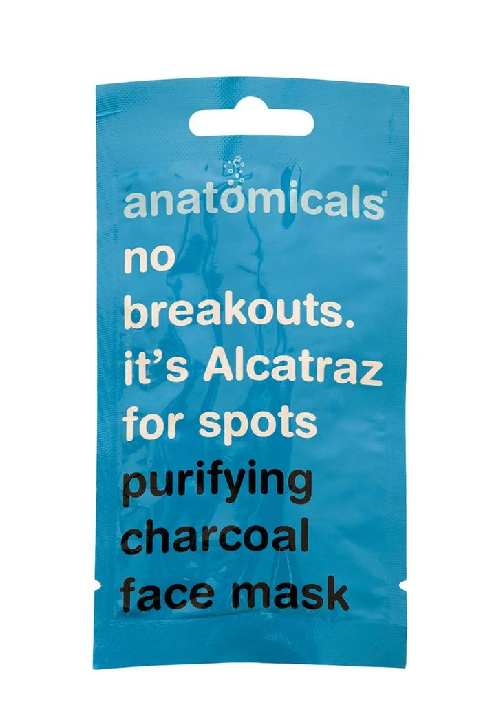 ANATOMICALS No Breakouts. It's Alcatraz For Spots Charcoal Mask 15ml 1